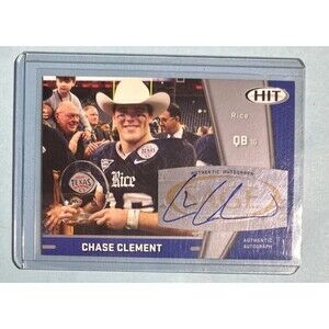 Chase Clement -Rice Owls -2009 SAGE Hit Autographs SILVER Auto RC #A61